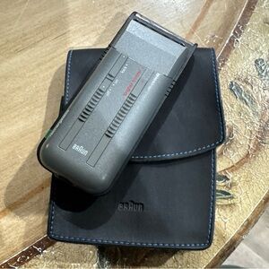 Braun 5 597 Shaver With Case Made In Germany